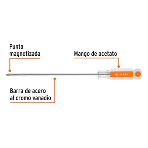 Desarmador de cruz 1/4