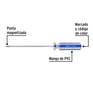 Desarmador de cruz 1/8