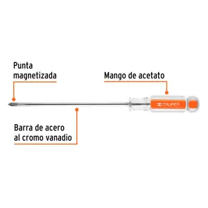 Desarmador de cruz 3/16