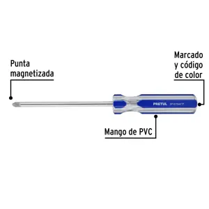 Desarmador de cruz 5/16 x 6