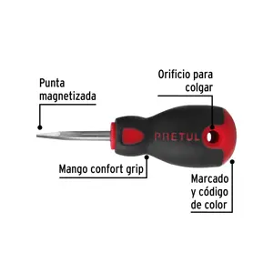 Desarmador plano 1/4