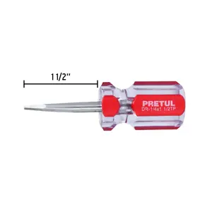 Desarmador plano 1/4 x 1-1/2