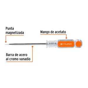 Desarmador plano 1/4