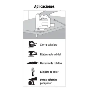 Extensión eléctrica de uso rudo 10 m 2x16 AWG, Volteck