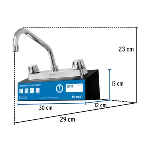 Exhibidor con mezcladora F-317, Foset