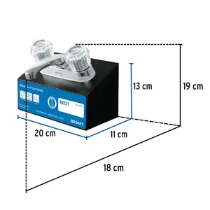 Exhibidor con mezcladora M-048A, Foset