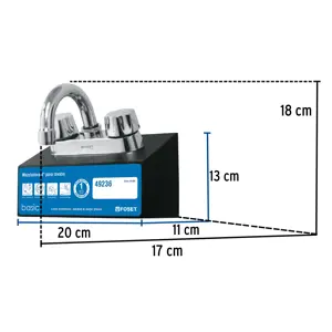 Exhibidor para mezcladora M-050, Foset