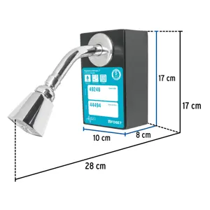 Exhibidor con regadera R-501, Foset