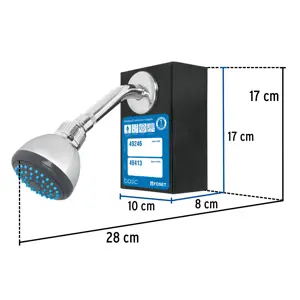 Exhibidor con regadera R-507, Foset