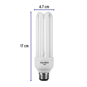 Lámpara triple T4 24 W luz de día en blíster, Volteck