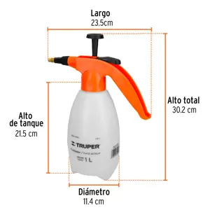 Fumigador de 1 litro doméstico, Truper