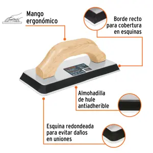 Flota de hule 9-1/2