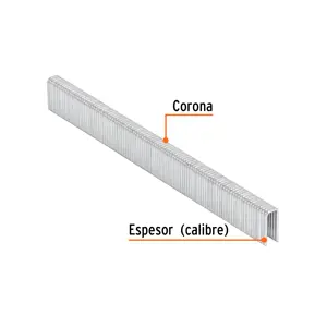 Truper Caja con 5000 grapas corona 1/4