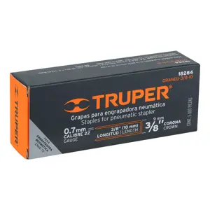 Truper Caja con 5000 grapas corona 3/8