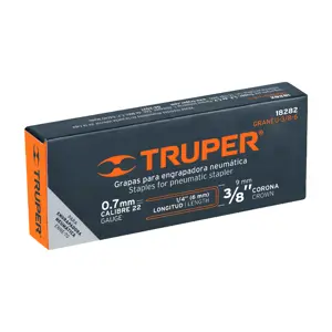 Truper Caja con 5000 grapas corona 3/8