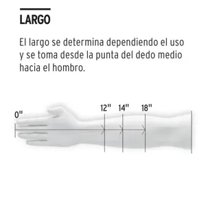 Guantes de látex para pintor, medianos, Truper