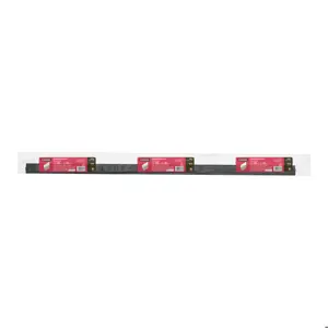 Guardapolvo fijo de 120 cm, negro, Hermex