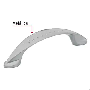 Hermex Jaladera metálica de 96mm estilo 