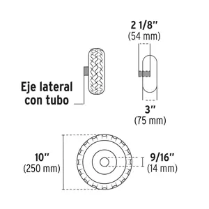 Hidrolavadora con motor a gasolina, 2,800 PSI, Truper