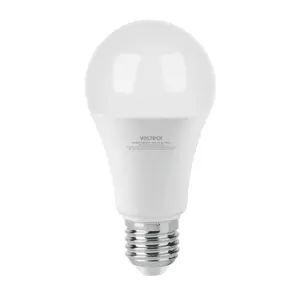 Lámpara LED A19 14 W (equiv. 100 W) luz cálida, caja Volteck