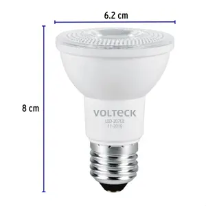 Lámpara de LED 6 W tipo PAR 20 luz cálida, blíster, Volteck