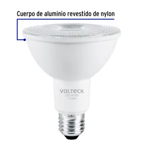 Lámpara de LED 11 W tipo PAR 30 luz cálida, blíster, Volteck