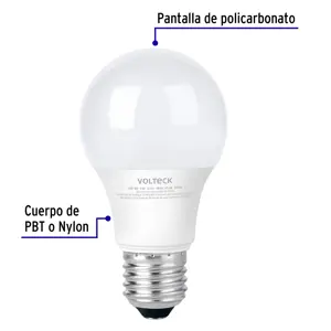 Lámpara LED G45 3 W (equiv. 25 W) luz de día blíster Volteck