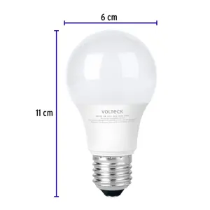 Lámpara LED G45 3 W (equiv. 25 W) luz de día blíster Volteck