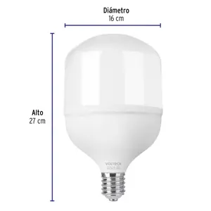 Volteck Lámpara LED alta potencia 70 W (equiv. 750 W), luz de día