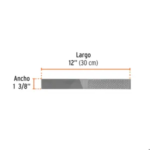 Lima escofina para herrar 12