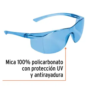 Lentes de seguridad azules, Truper Ultralite