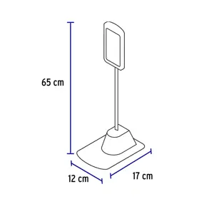 Lámpara de LED 5W cuello flexible para escritorio, Volteck