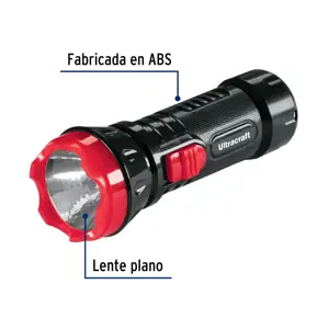 Ultracraft Linterna recargable de Led, 40 lúmenes, Ultra