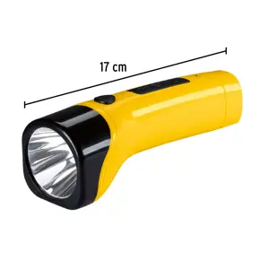 Linterna plástica de LED, 70 lm, recargable, PRETUL