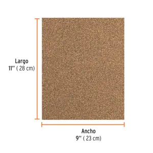 Lija para madera papel cabinet, grano 40, Truper