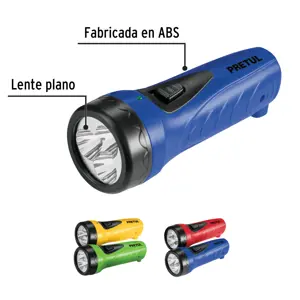 Linterna recargable de LED, 10 lúmenes, Pretul a granel