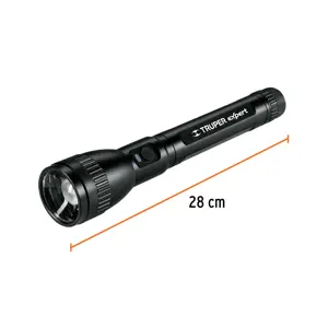 Linterna LED recargable, de aluminio,2,000 lm, TRUPER EXPERT