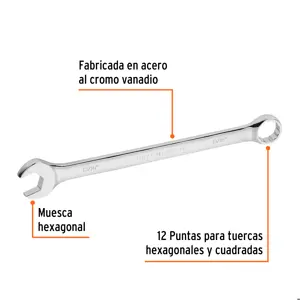 Llave combinada extralarga 13/16