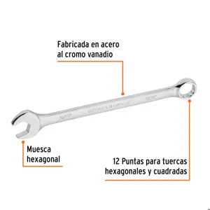 Llave combinada extralarga 15/16