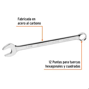 Llave combinada extralarga 1-5/16