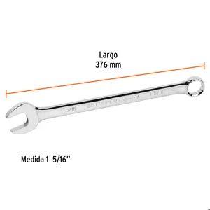 Llave combinada extralarga 1-5/16