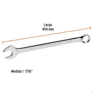 Llave combinada extralarga 1-7/16