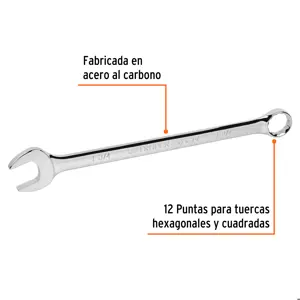 Llave combinada extralarga 1-3/4