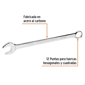 Llave combinada extralarga 1-13/16