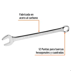 Llave combinada extralarga 1-7/8