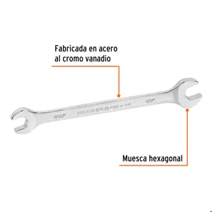 Llave española, 7/16 x 1/2