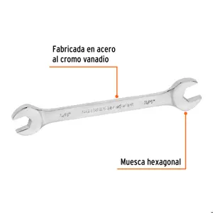 Llave española, 5/8 x 3/4