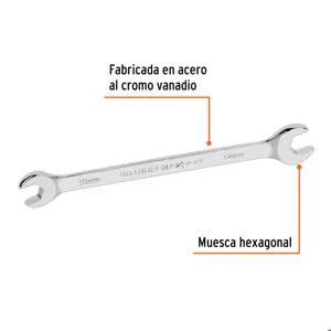 Llave española 10 x 12 x 162 mm de largo, Truper Expert