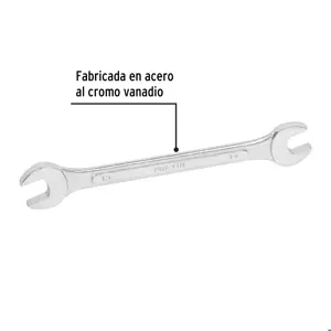 Llave española 14 x 15 mm x 185 mm de largo, Pretul