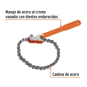 Llave universal con cadena con mango de 11